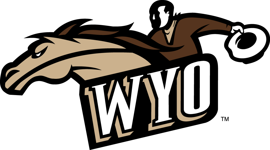 Wyoming Cowboys 1997-2006 Alternate Logo vinyl decal